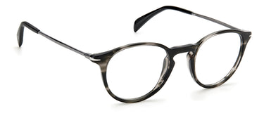 Designer Men David Beckham Eyeglasses: 1049 - Grey Horn(2)- SpecSMART Eye Clinic (Diagonal View)
